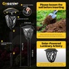 image:imageEnsenior Solar Lights Outdoor 3000K LED Pathway Garden Lights 8 Pack3000KWarm White