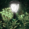 image:imageEnsenior Solar Lights Outdoor 3000K LED Pathway Garden Lights 8 Pack6500K Cool White