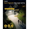 image:imageMotion Sensor Outdoor Solar Lights Security Flood Lights 4Head 3 Pack2 Pack