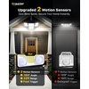 image:imageMotion Sensor Outdoor Solar Lights Security Flood Lights 4Head 3 Pack2 Pack